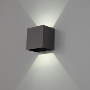 WAC Lighting WS-W230405 Bk LED Wall Light, Black